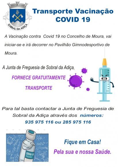 Transporte Vacinação Covid 19