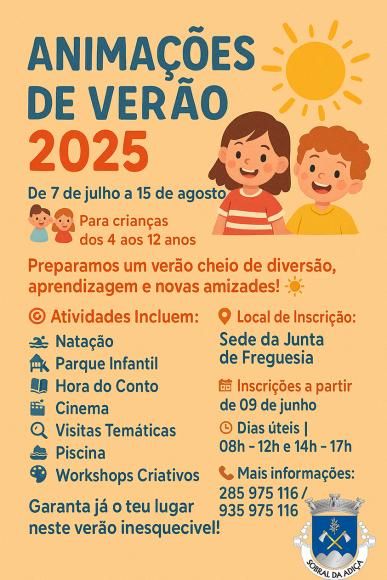 Animações de Verão 2025