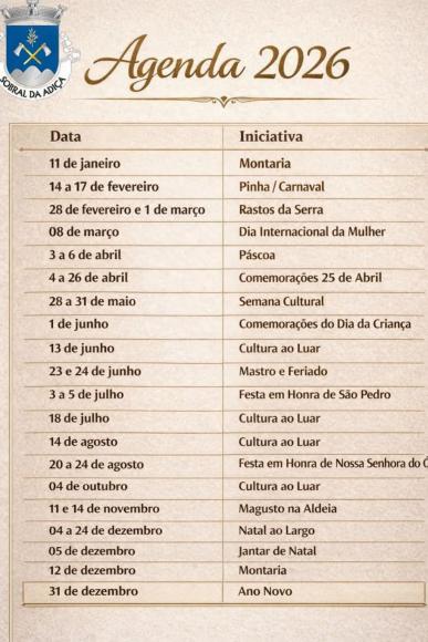 Agenda 2026 &ndash; Sobral da Adi&ccedil;a