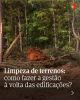 Limpeza de Terrenos prazo a decorrer