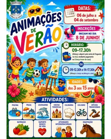 Inscri&ccedil;&otilde;es para as Anima&ccedil;&otilde;es de Ver&atilde;o 2026