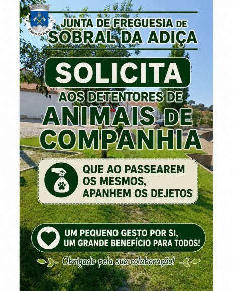 Apelo &agrave; responsabilidade de todos!