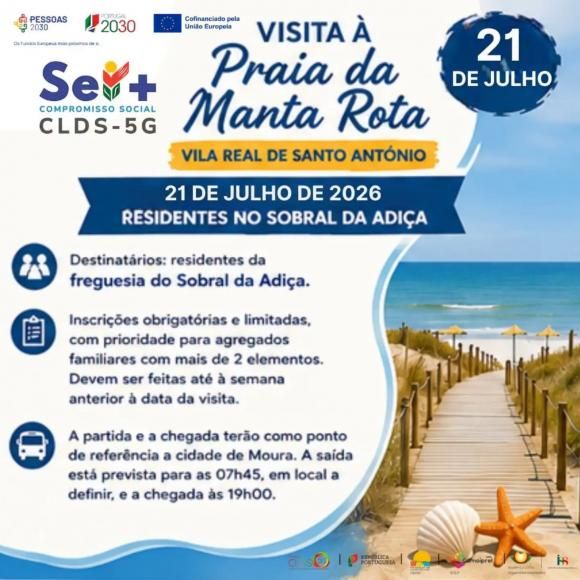 Visita Cultural &agrave; Praia da Manta Rota 