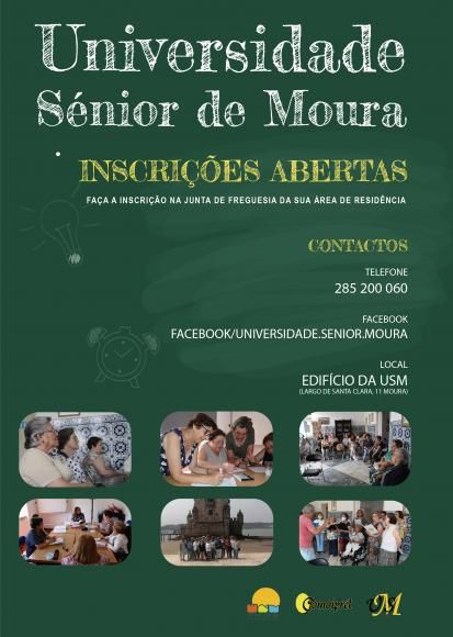 Aulas Universidade Sénior de Moura