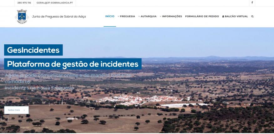 Atualização Website